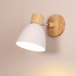 Macaron Wood & Iron Wall Sconce