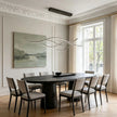 Wavy LED Linear Pendant Light