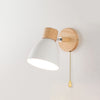 Macaron Wood & Iron Wall Sconce