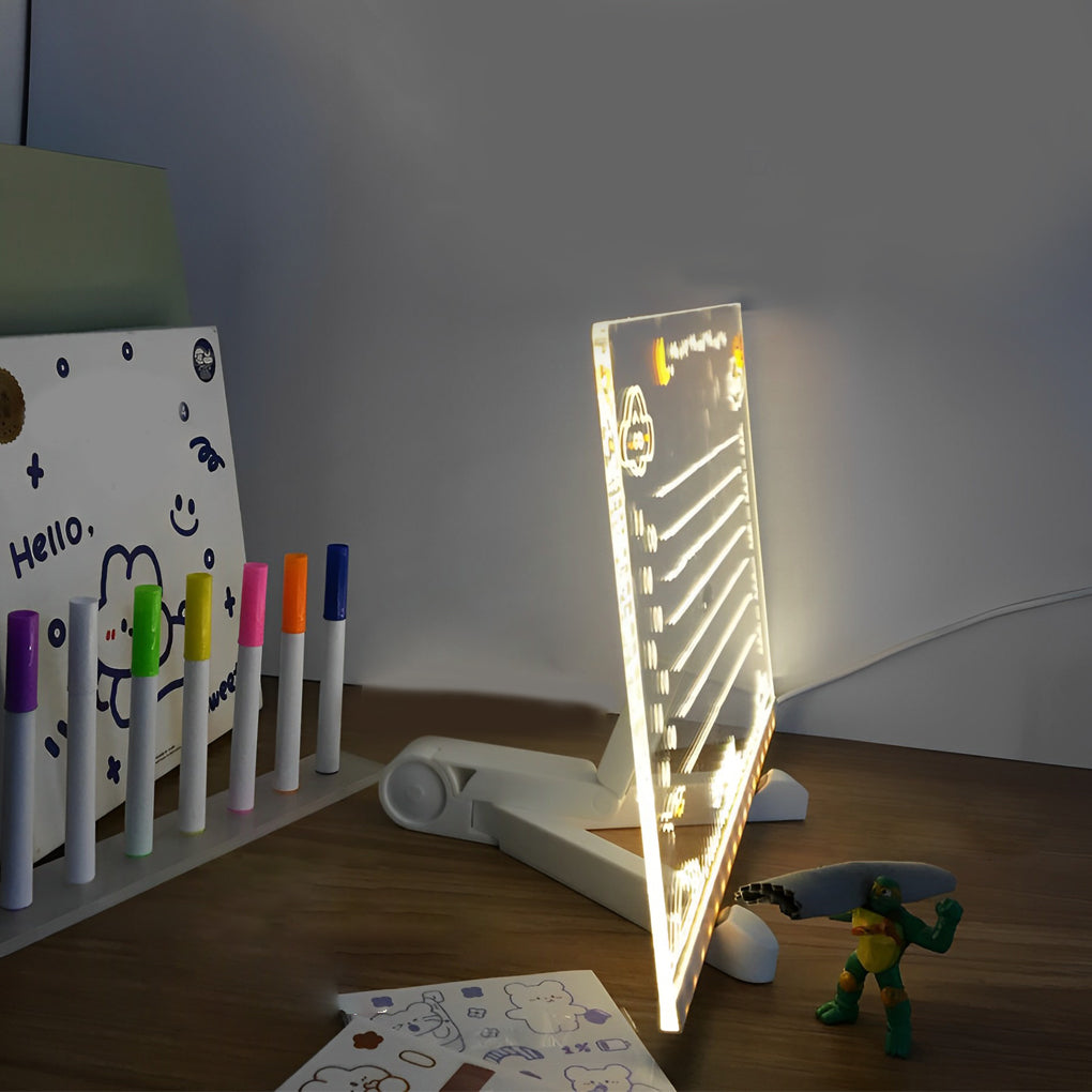 LED Acrylic Message Board Lamp