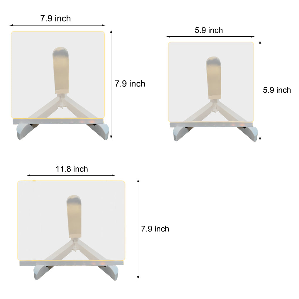 LED Acrylic Message Board Lamp