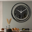 Sorana Black Acrylic Wall Clock