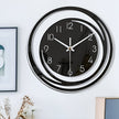 Sorana Black Acrylic Wall Clock