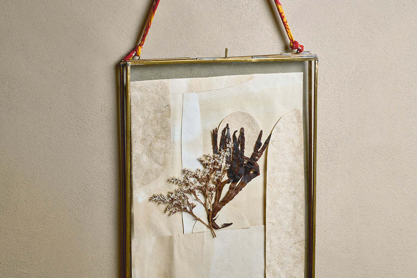 Kiko Antique Brass Photo Frame