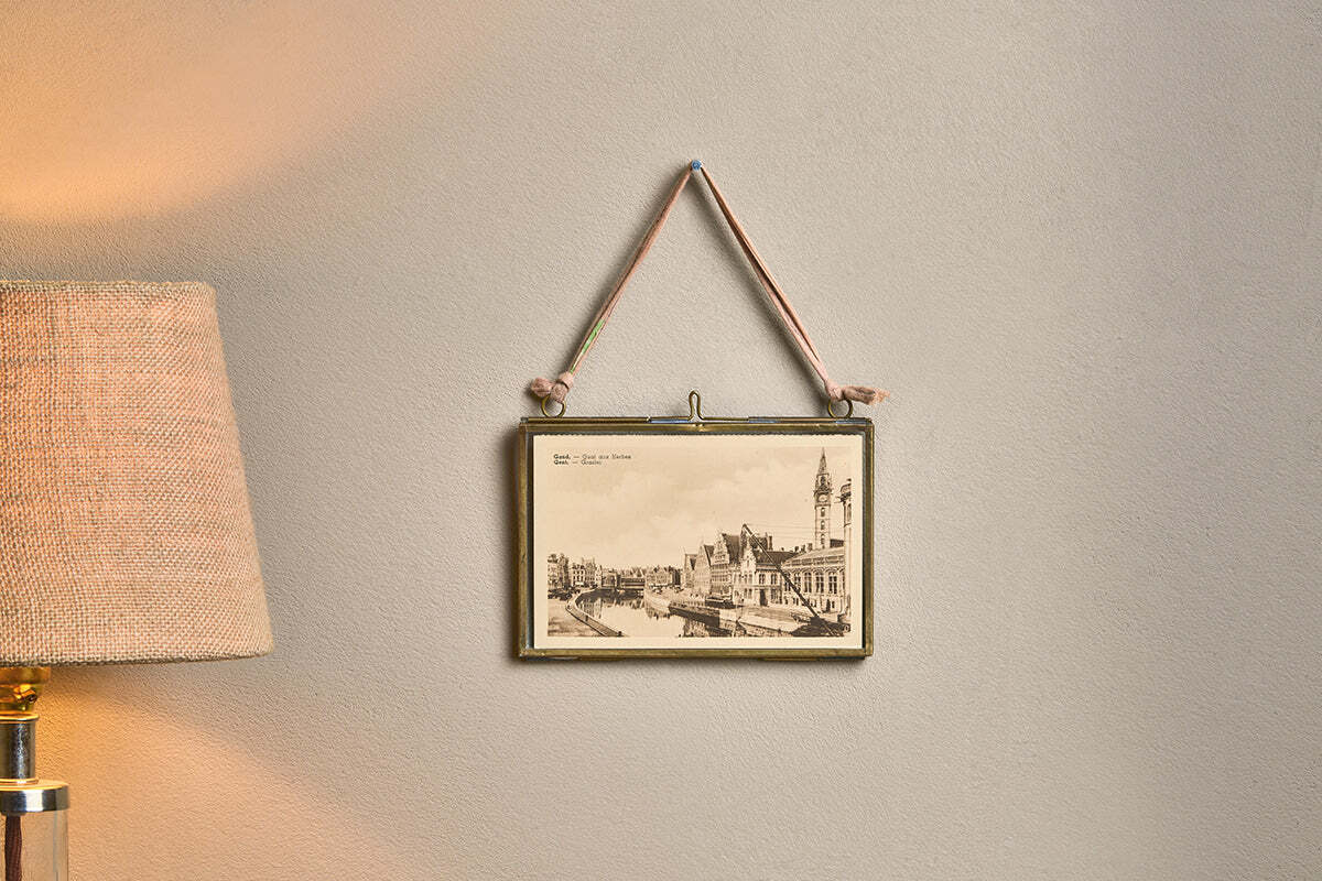 Kiko Antique Brass Photo Frame