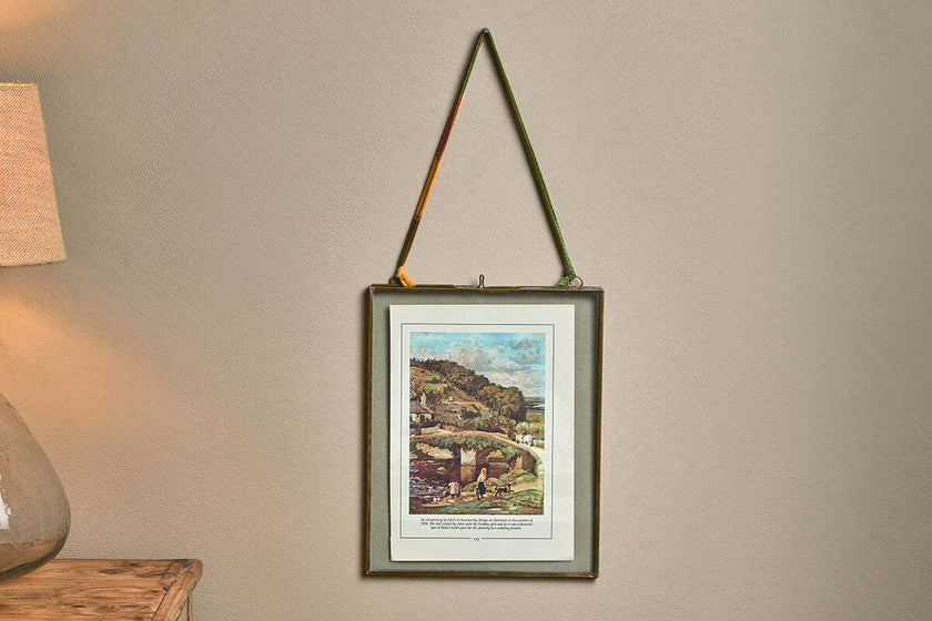 Kiko Antique Brass Photo Frame
