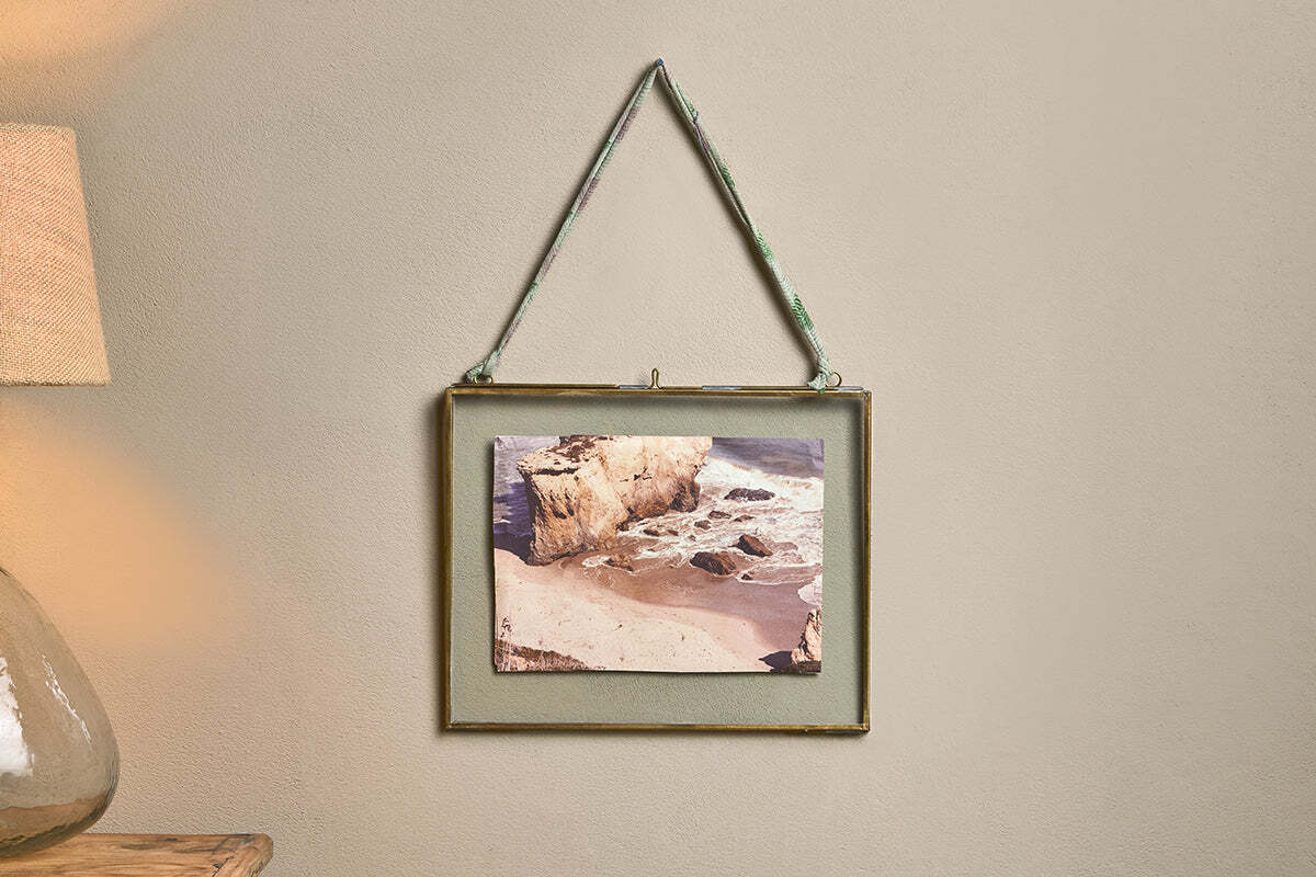 Kiko Antique Brass Photo Frame