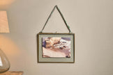 Kiko Antique Brass Photo Frame
