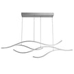 Wavy LED Linear Pendant Light