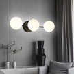 Nordic Triple Globe Glass Wall Light