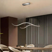 Wavy LED Linear Pendant Light