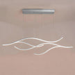 Wavy LED Linear Pendant Light