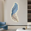 Feather LED Wall Art Lamp