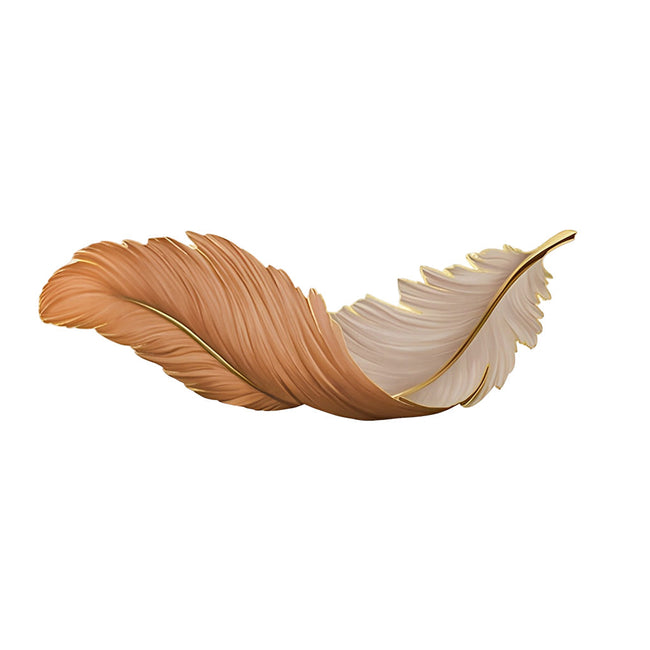 Feather LED Wall Art Lamp