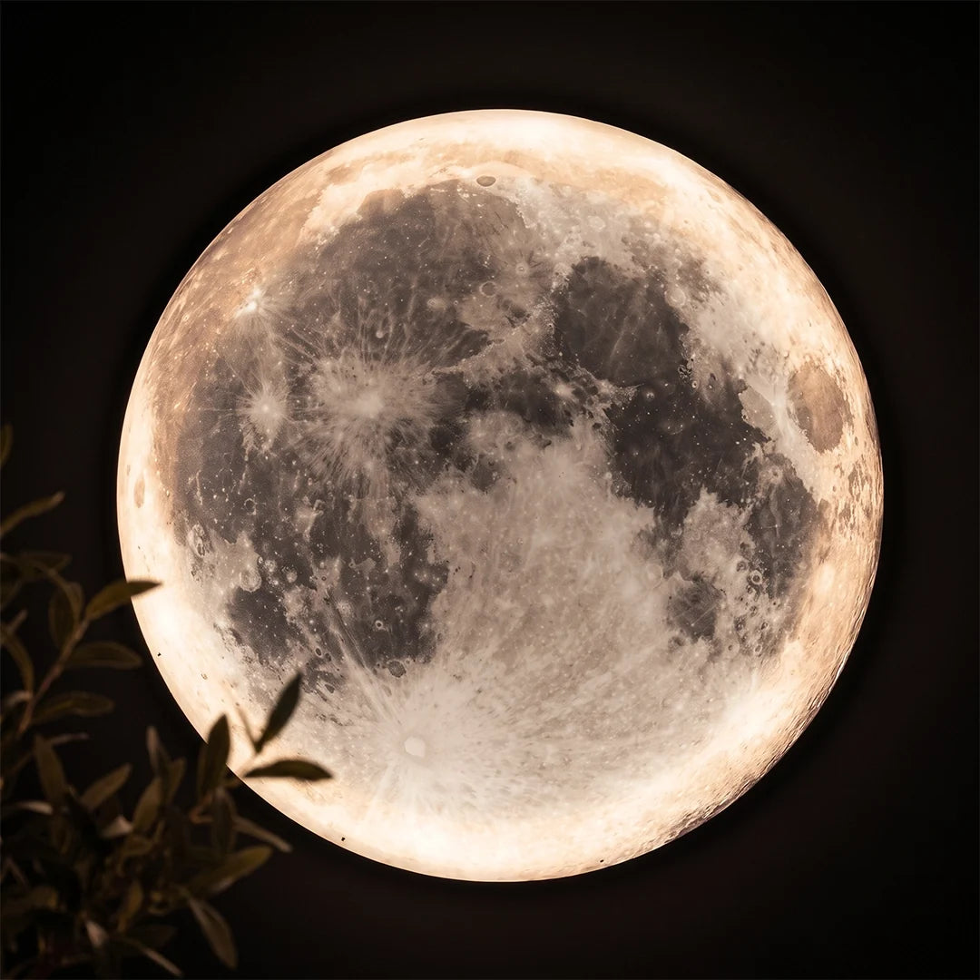 Full Moon LED Wall Lamp