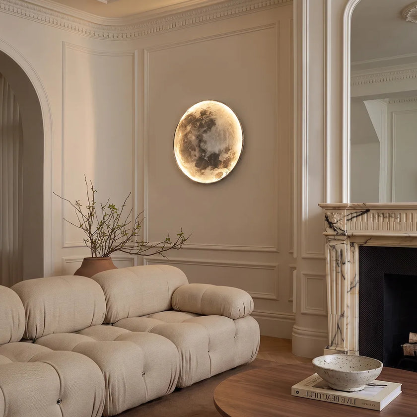 Full Moon LED Wall Lamp