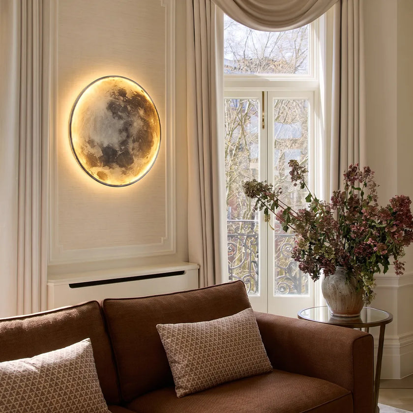 Full Moon LED Wall Lamp