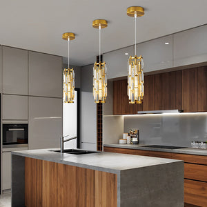 Mini Crystal Pendant Light