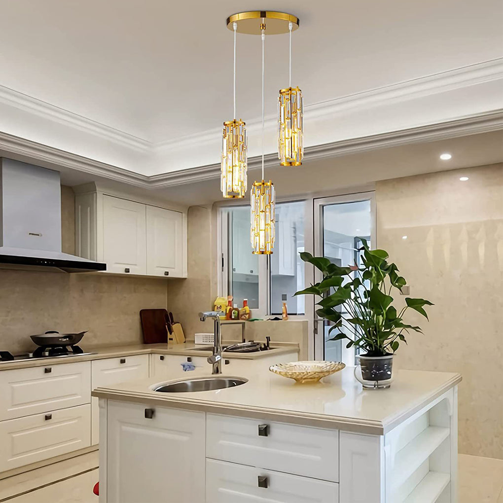 Mini Crystal Pendant Light