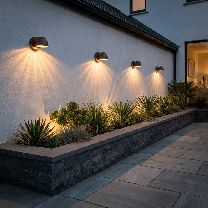 senndecor brand garden wall lighting