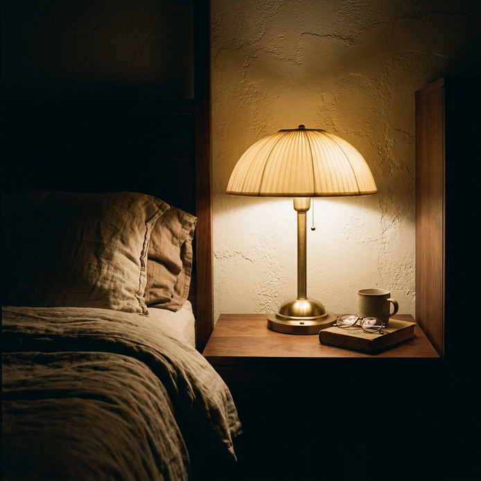 senndecor brand bedside vignette