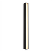 Haylen slim LED wall light on white