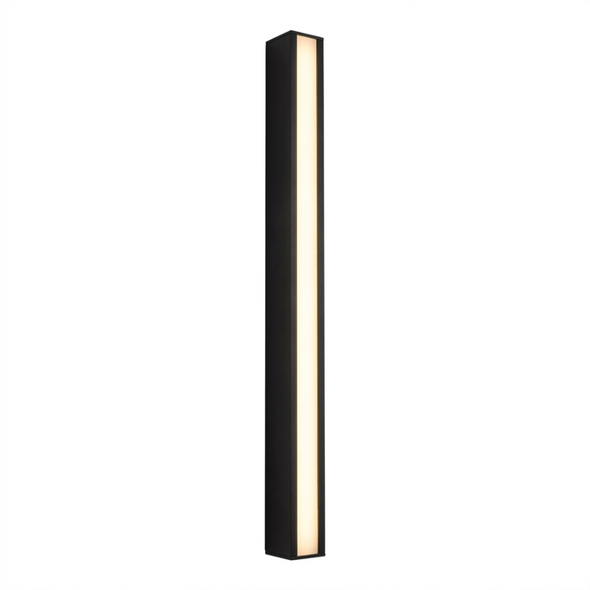 Haylen slim LED wall light on white
