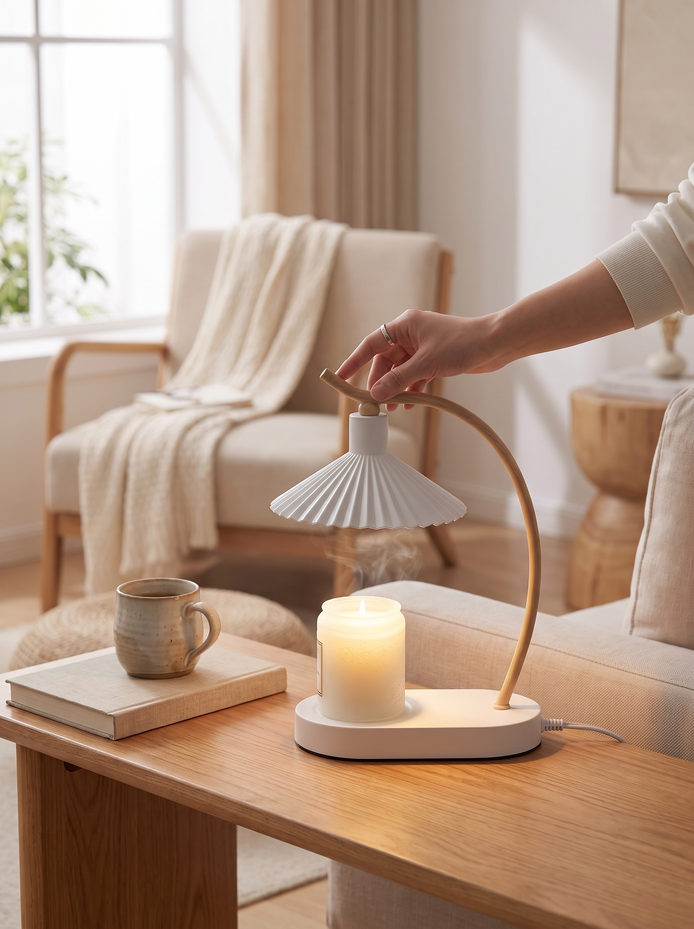 Vanessa Candle Warmer Lamp, A Lamp First, Beautifully