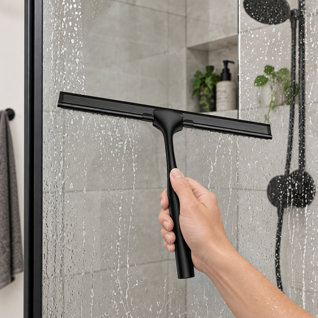 Clara Shower Squeegee - Black