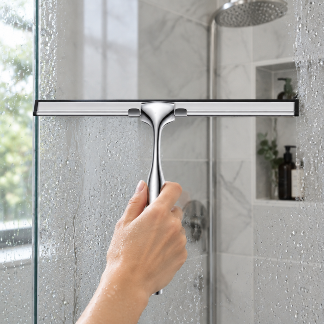 Clara Shower Squeegee - Silver