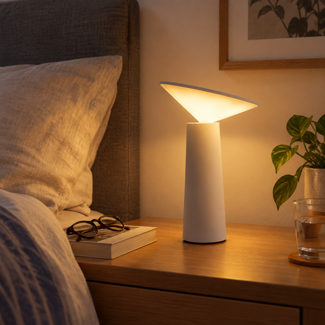 Lyra Cordless LED Table Lamp - White