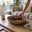 Large Natural Seagrass Tray