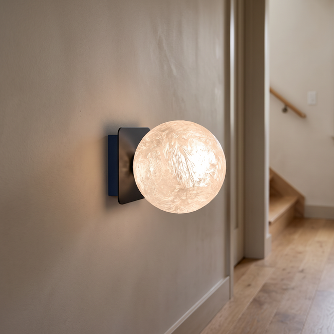 Art Glass Wall Sconce shown in a home interior