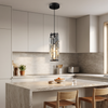 Mini Crystal Pendant Light shown in a home interior