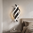 Spiral LED Wall Sconce shown in a home interior