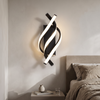 Spiral LED Wall Sconce shown in a home interior