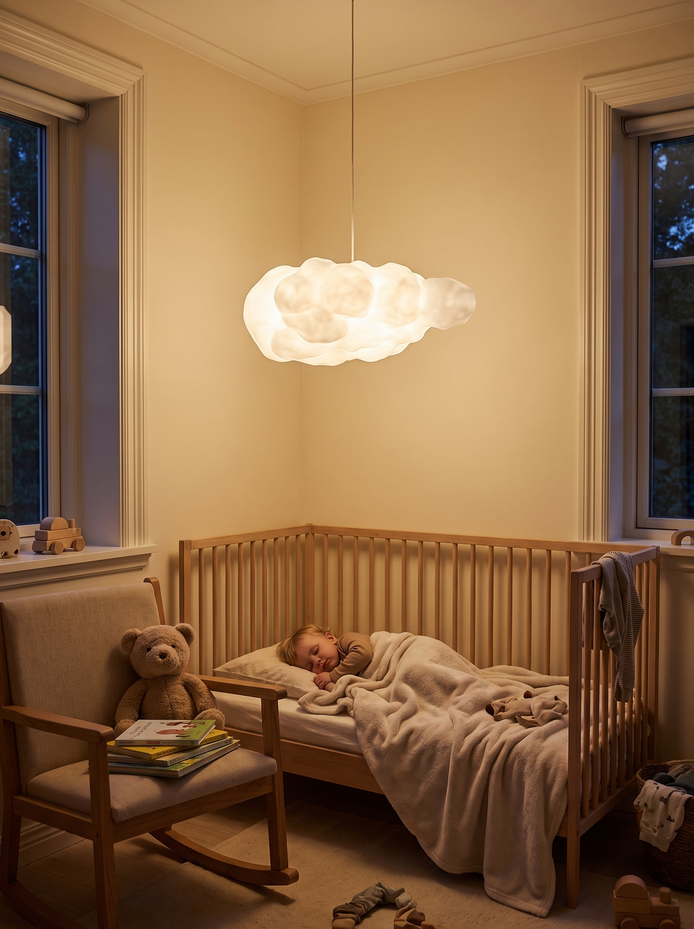 Cloud Pendant Light A Cloud Over Your Room