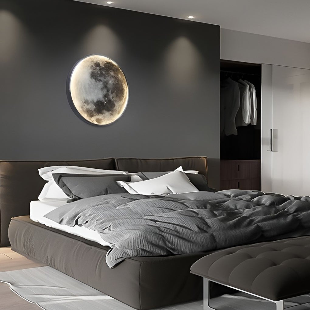 Full Moon LED Wall Lamp