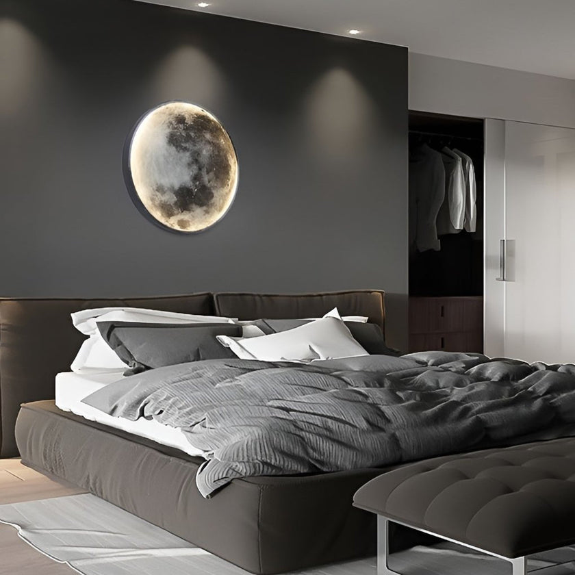 Full Moon LED Wall Lamp