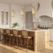 Mini Crystal Pendant Light
