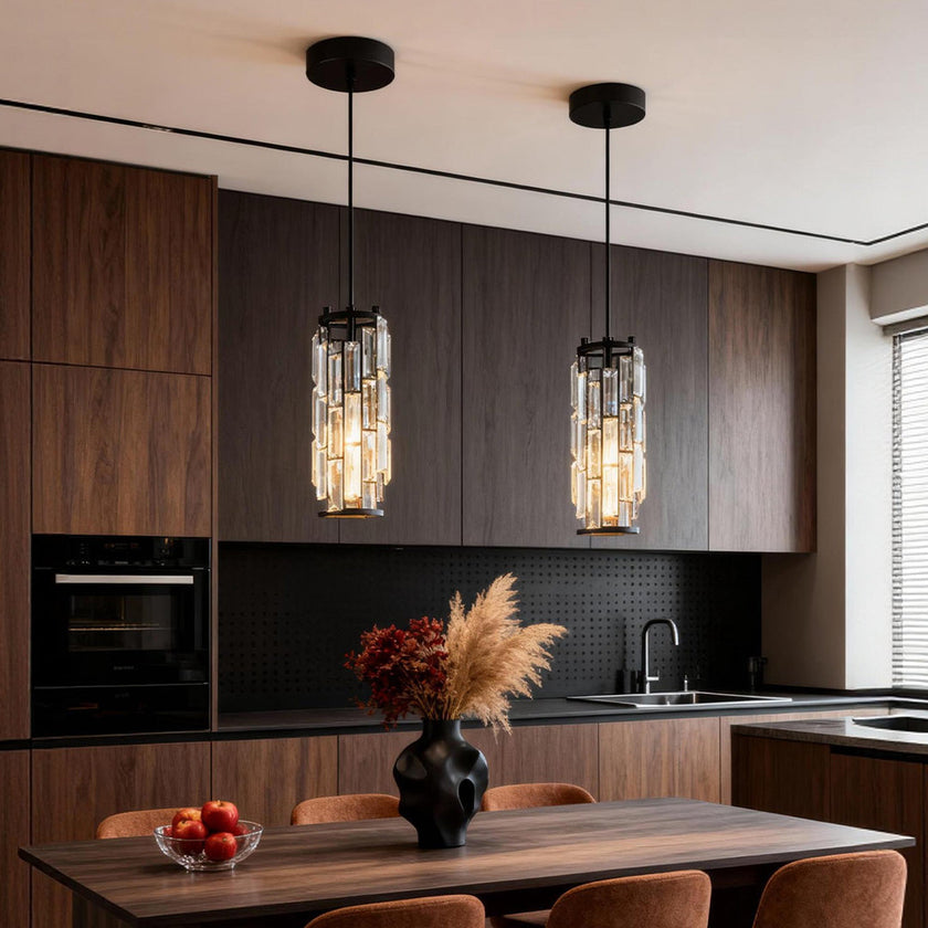 Mini Crystal Pendant Light