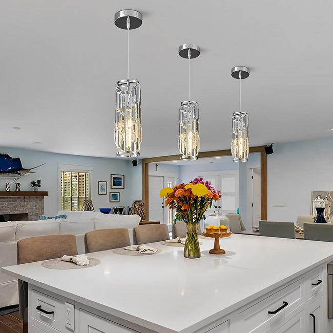 Mini Crystal Pendant Light