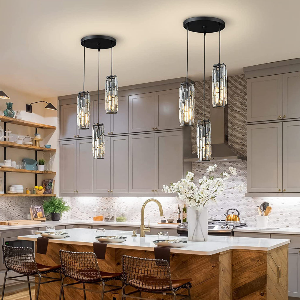 Mini Crystal Pendant Light
