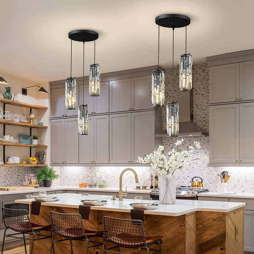 Mini Crystal Pendant Light