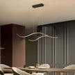 Wavy LED Linear Pendant Light