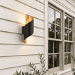 Spiral Outdoor LED Wall Light