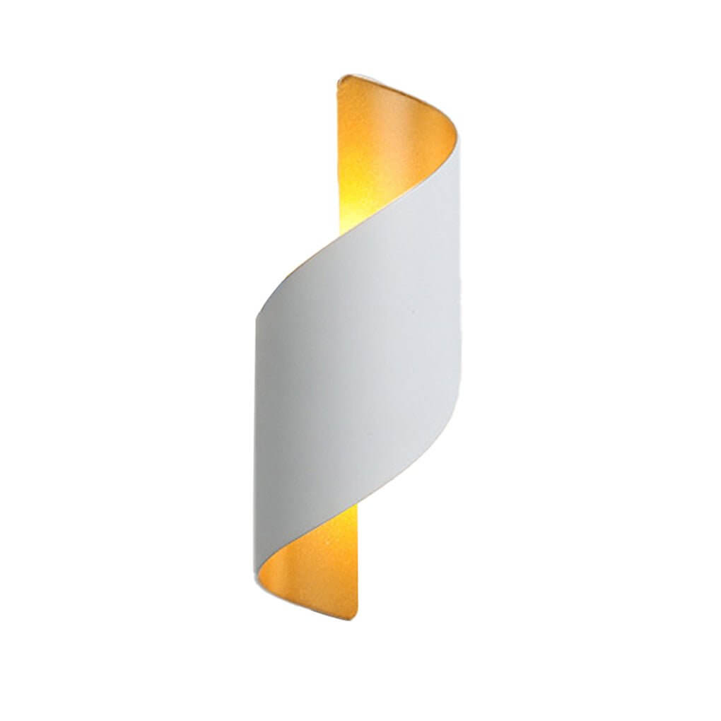 Spiral Outdoor LED Wall Light