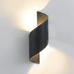 Spiral Outdoor LED Wall Light