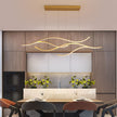 Wavy LED Linear Pendant Light