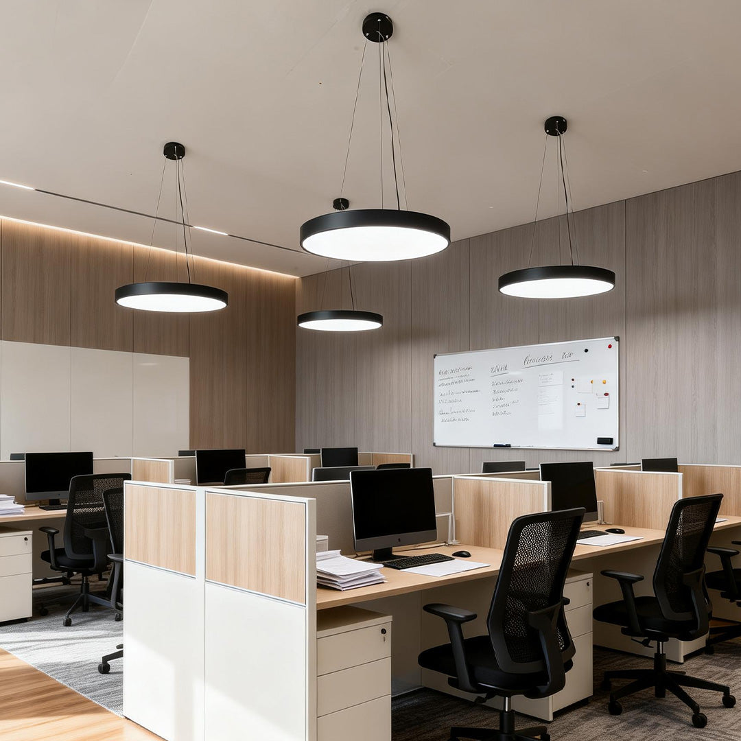 Round LED Ring Pendant Light